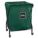 X-FRAME CART,8 BU,GREEN MESH