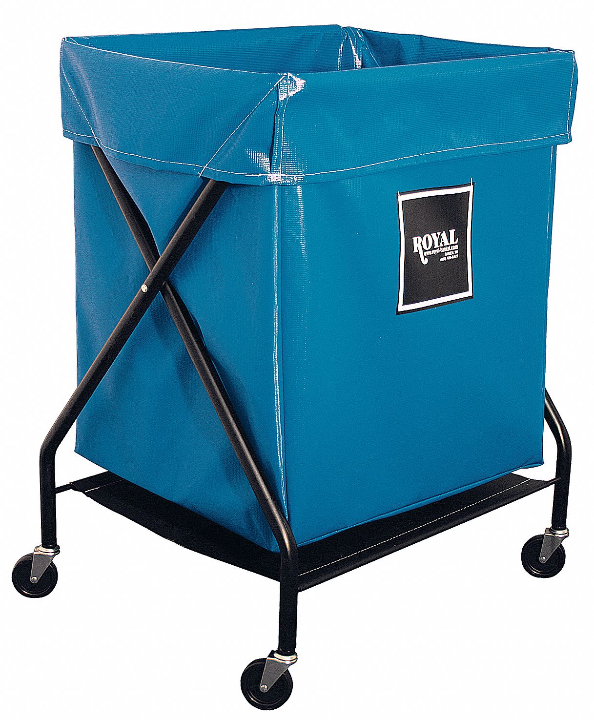 X-FRAME CART,6 BU,BLUE VINYL