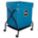 X-FRAME CART,6 BU,BLUE VINYL