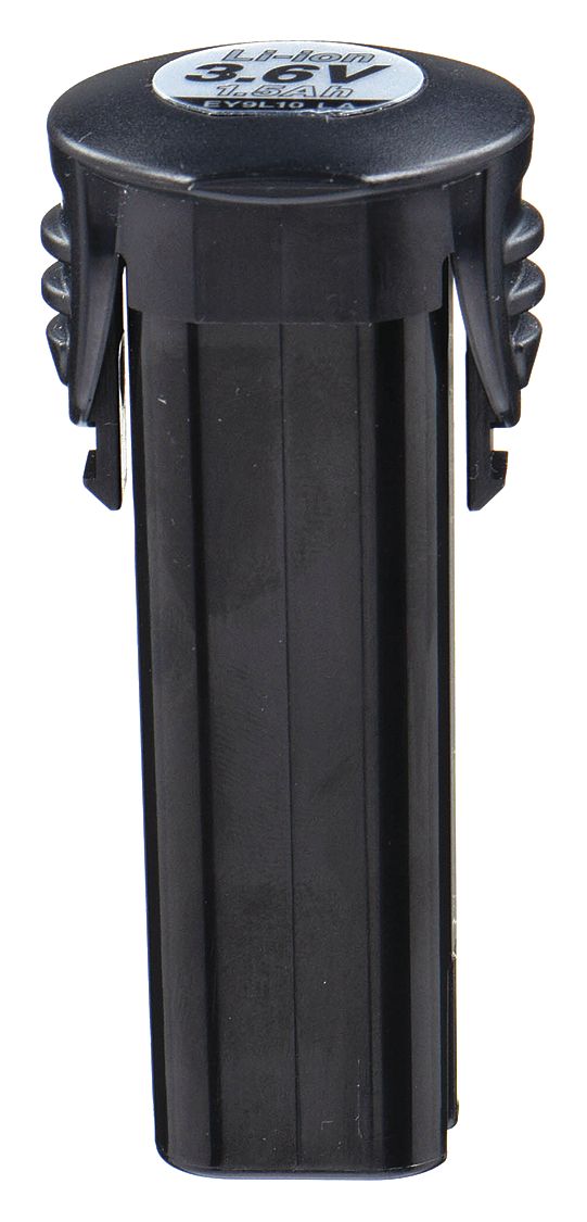 Battery: 1.5 Ah, Battery Included, Tabbed, 3.6V DC