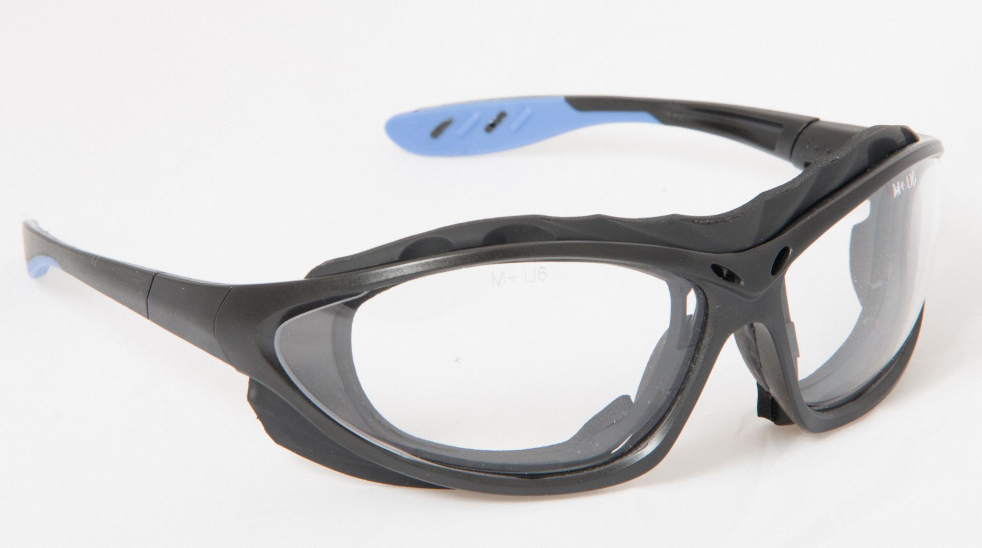 CONDOR Safety Glasses AntiScratch, Brow and Eye Socket Foam Lining