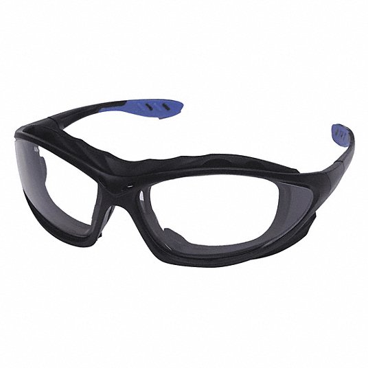 Scratch-Resistant Anti-Fog Wraparound Condor 4VCE5 Clear Safety Glasses 