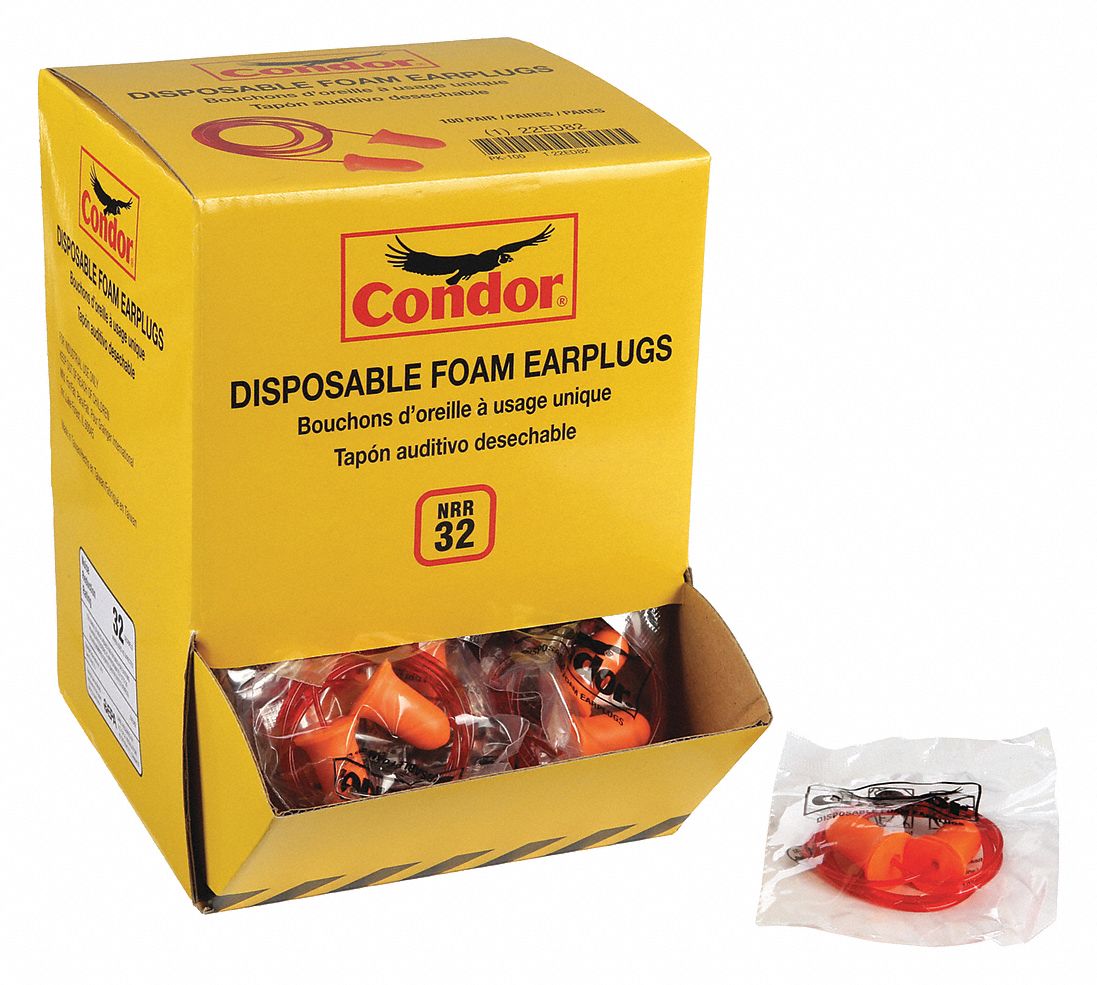 condor-bullet-32-db-nrr-ear-plugs-22ed81-22ed81-grainger