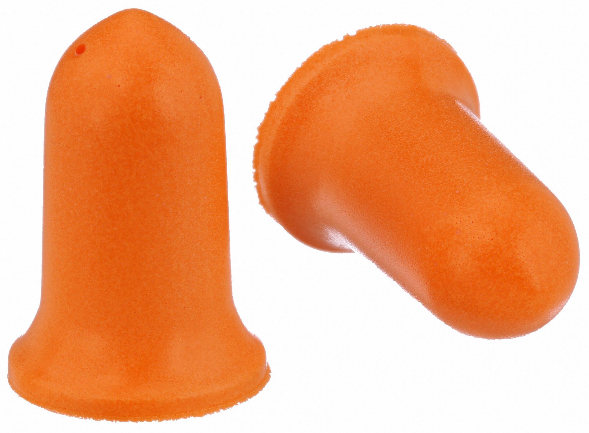 CONDOR Bell Ear Plugs, 32 dB Noise Reduction Rating NRR, Uncorded, M, Orange, PK 200 22ED83