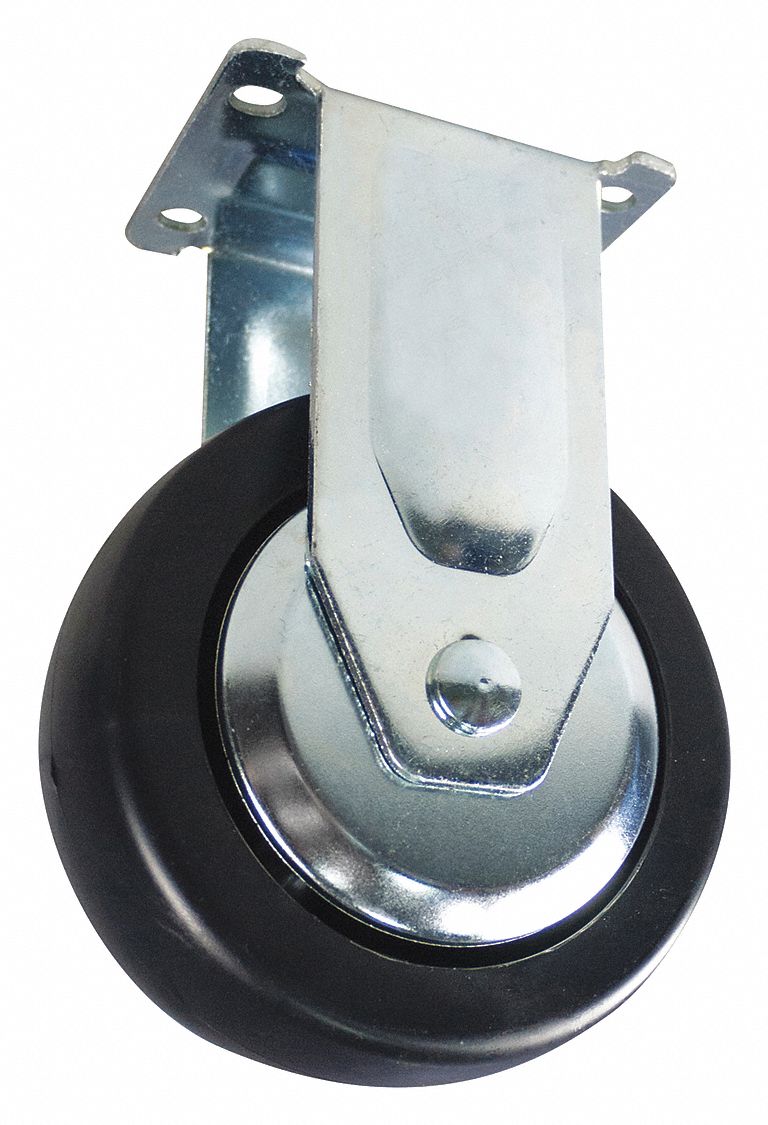 Caster 5 in -Dia Black 500 lb 2PK