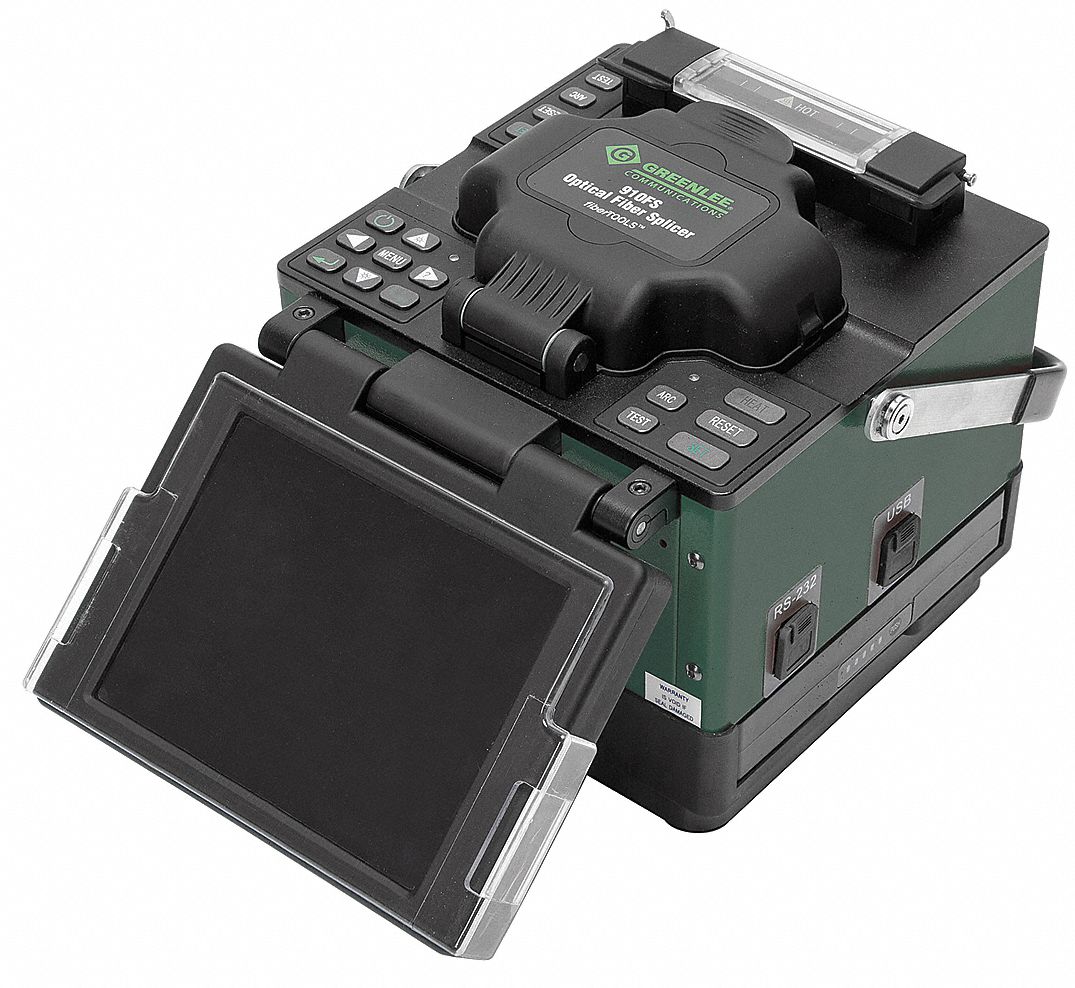 TEMPO COMMUNICATIONS Splicer for Indoor/Outdoor Splicing Fiber, For Use With 910FS Optical