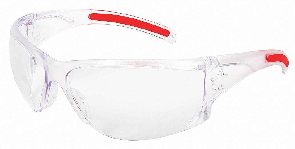 LUNETTES SEC DETECT DETECT MÉT, ANSI/CSA, RÉSISTE RAYURES/PROTECTION UV, E/S TRANSPARENTE, PC