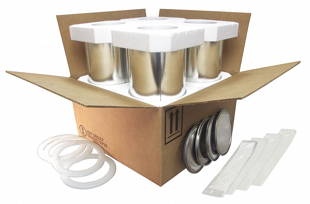 Hazardous Material Shipping Kit: 17x17x9-1/4 in, 4G/Y35.3/S, 275#, UN Rated, Single Wall, 20 PK