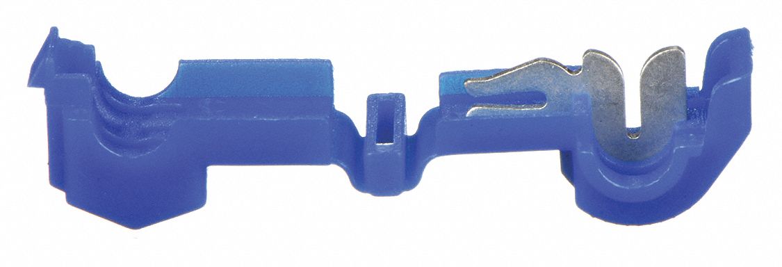 INSULATION DISPLACEMENT CONNECTOR, BLUE, T TAP, 1 PORT, 50 PK