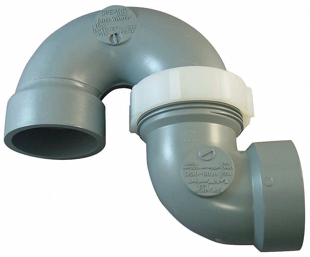 SPEARS Adjustable PTrap, CPVC, Fitting Schedule/Class Schedule 40 DWV