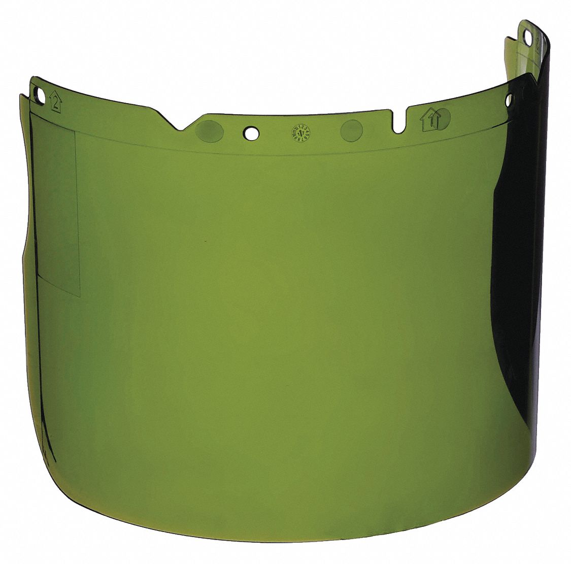 VISIÈRE DE PROTECTION, TEINTE 3 IR/VERT, ANTIBUÉE, PC, CSA, 17X8X0,07 PO