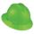 SLOTTED HAT, CSA, TYPE 1, CLASS E, PE, 4-PT FAS-TRAC III RATCHET, FULL BRIM, BRIGHT LIME GRN