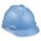 SLOTTED CAP, CSA, TYPE 1, CLASS E, PE, 4-PT STAZ-ON PINLOCK, FRONT BRIM, ROBIN'S EGG BLUE