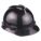 CASQUE DE SÉCURITÉ, CSA Z94.1-2005, TYPE 1, CLASSE E, PE, VERROU GOUPILLE 4 PTS, BORD AVANT, NOIR