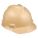 SLOTTED CAP, CSA, TYPE 1, CLASS E, PE, 4-PT STAZ-ON PINLOCK, FRONT BRIM, LIGHT BUFF