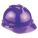 SLOTTED CAP, CSA Z94.1-2005, TYPE 1, CLASS E, PE, 4-PT STAZ-ON PINLOCK, FRONT BRIM, PURPLE