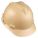 SLOTTED CAP, CSA, TYPE 1, CLASS E, PE, 4-PT FAS-TRAC III RATCHET, FRONT BRIM, LIGHT BUFF