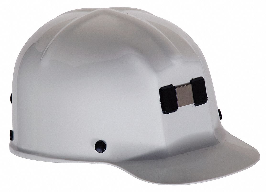 CASQUE SANS FENTE, POLYCARBONATE, SUSPENSION STAZ-ON VERROU GOUPILLE, BORD AVANT, BLANC