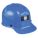 CASQUE SANS FENTE, POLYCARBONATE, SUSPENSION STAZ-ON 4 PTS, BORD AVANT, BLEU