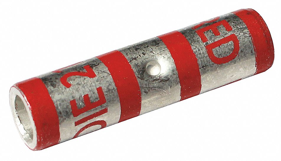 22EZ30 - Long Barrel Splice 1.77 in L Red