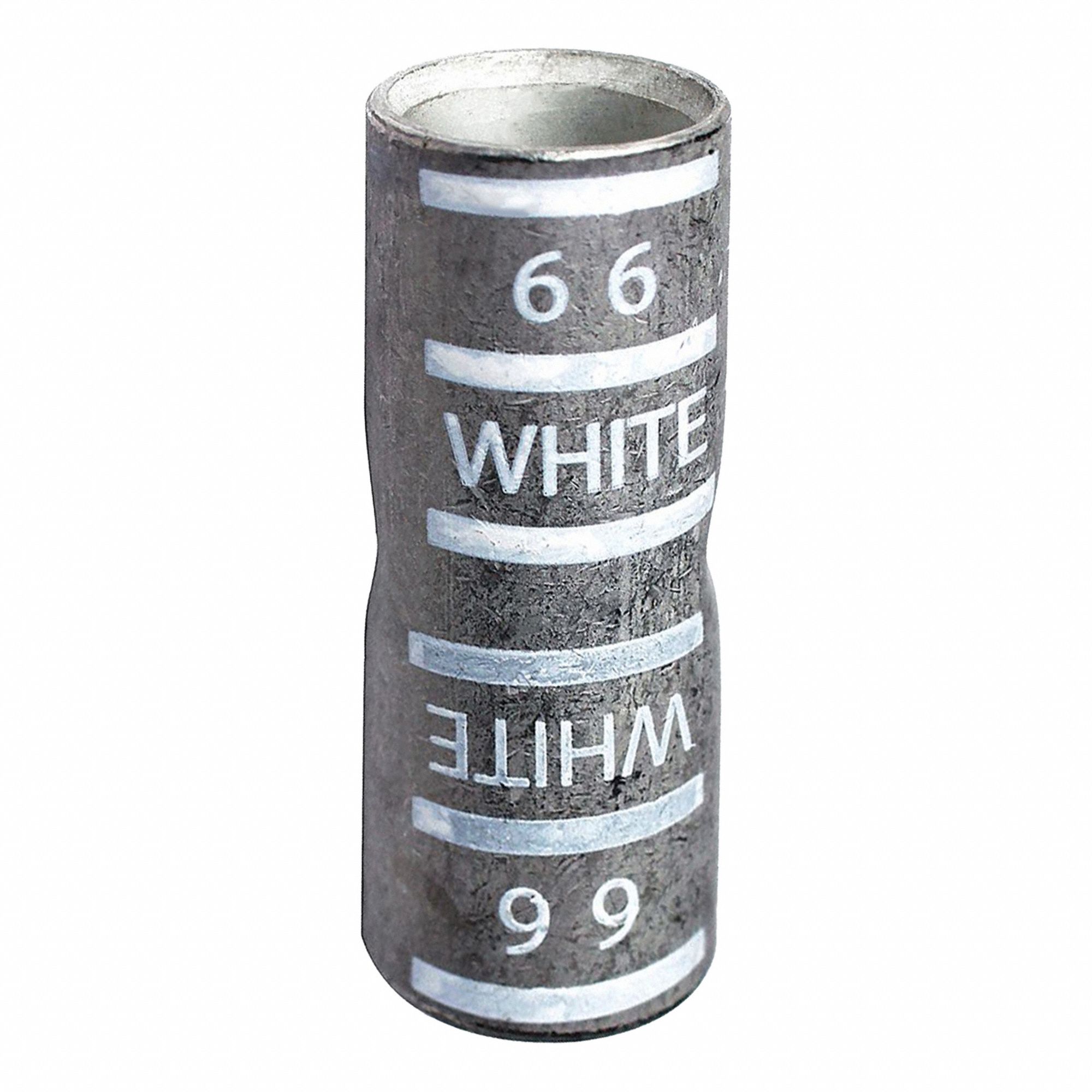 APPROVED VENDOR Open Barrel Splice: 300 kcmil Wire Size, White Code, 2.15 in, Copper Barrel, 66 Die (MPN 22EZ25). Key specifications — Die Code: 66; Brand: APPROVED VENDOR; Color Code: White.
