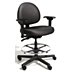 24/7 Extreme Use Plastic Task Chairs with Adjustable Arms