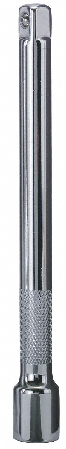 Socket Extension,3/8 x 3 In,Chrome