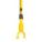 WET MOP HANDLE,54 IN L,YELLOW