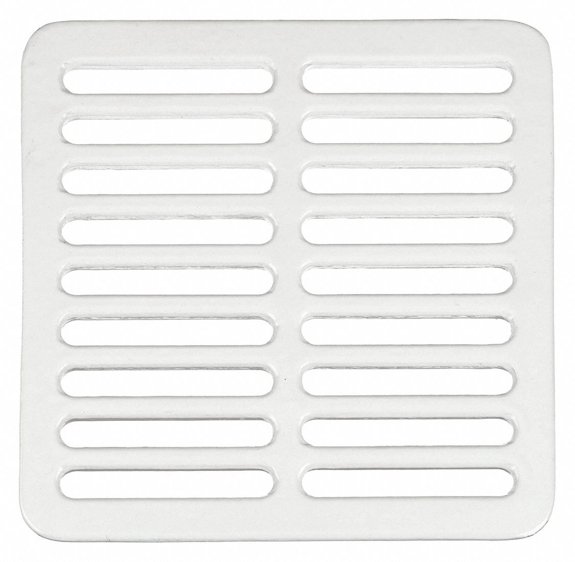 ZURN, 8 7/8 in Overall Wd, 8 7/8 in Overall Lg, Grate - 22F398