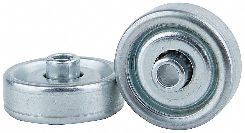 small wheel 4 2" diameter skate roller 5/16" ID  3/4" width 15/16" hub width