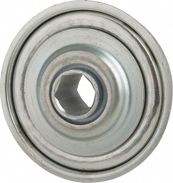 11/16 in For Axle Size, 2.27 in Bearing OD, GP Conveyor Roller Bearing with Endcup Adaptor