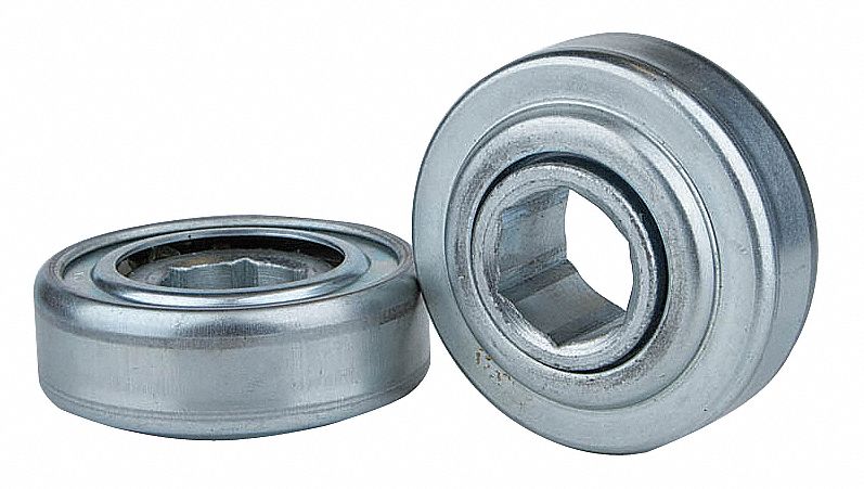 General Purpose Conveyor Roller Bearing: 1 1/16 in For Axle Size, 3.07 in Bearing OD, 603 lb