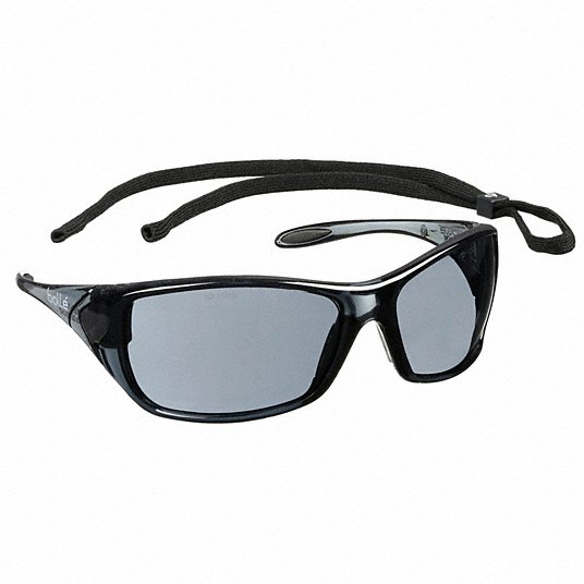 BOLLE SAFETY 40152 Voodoo Safety Glasses With Gray Anti-Fog Scratch-Resistant 