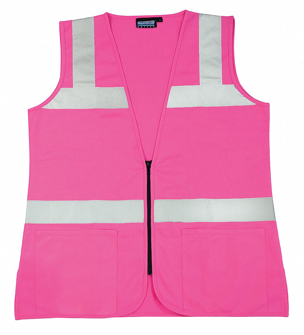 Chalecos Para Hombres Logotipo Personalizado O Texto Chaleco De Seguridad  Rosa Malla Reflectante De Alta Visibilidad Hi Vis De 15,52 €