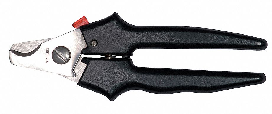 Cable Cutter, Shear Cut, 6-1/2 In