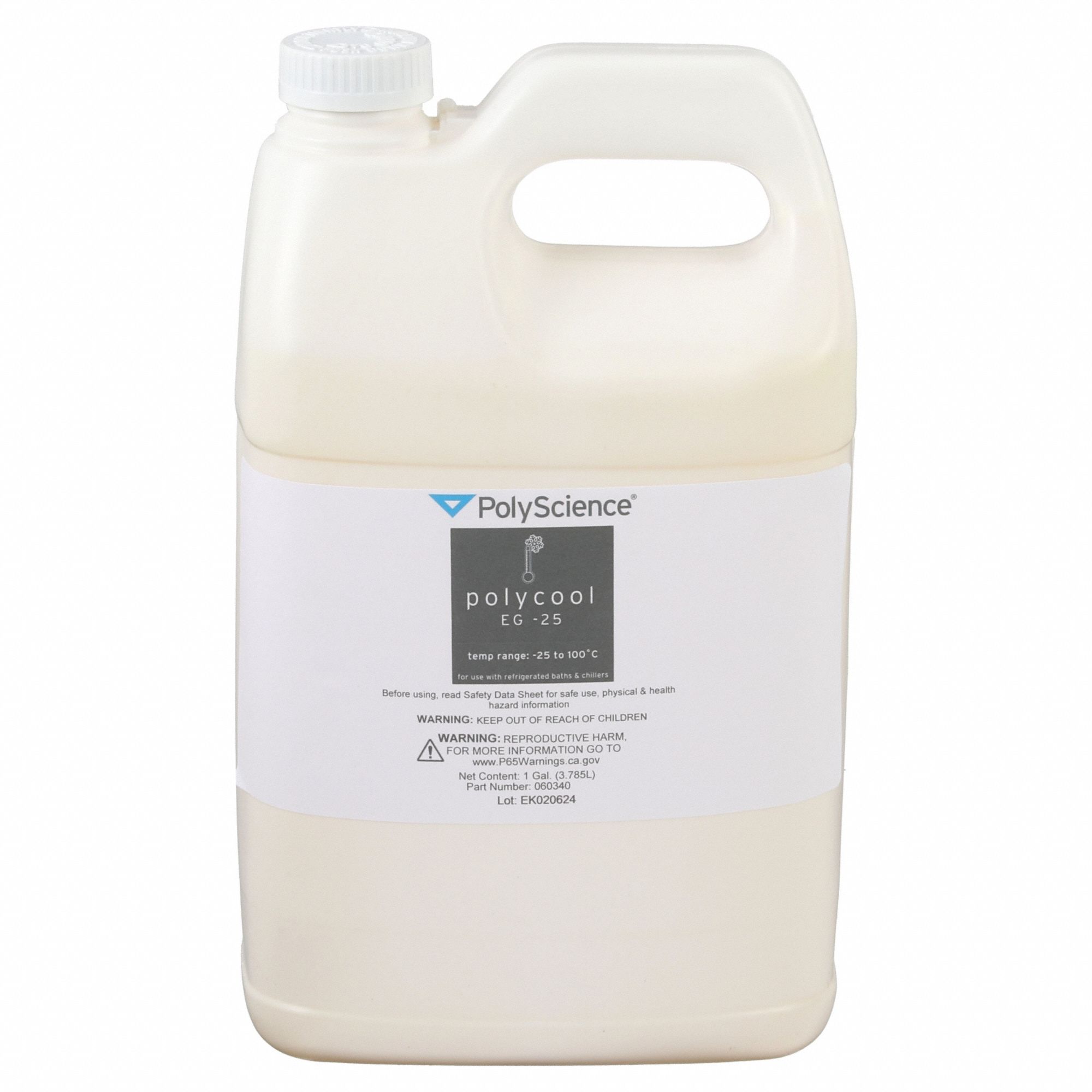 Antifreeze Fluid: -25° to 100°C, -25° to 100°C, 3.8 L Capacity
