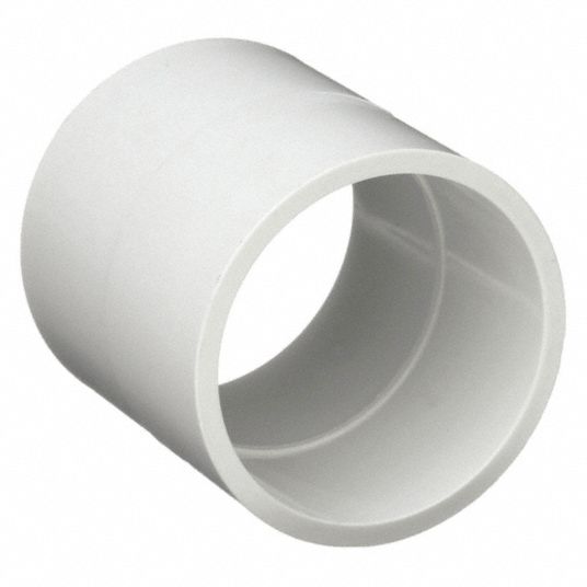 PVC Coupling, Socket x Socket, 3 in Pipe Size - Pipe Fitting