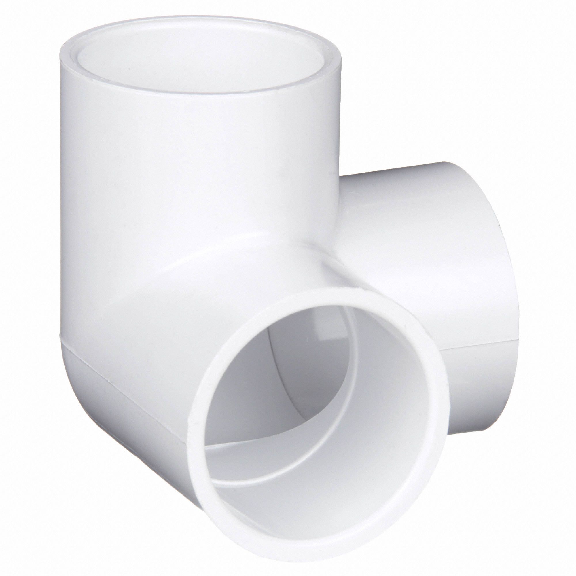 Lasco pvc elbow 90 degrees side outlet socket x socket x socket 1