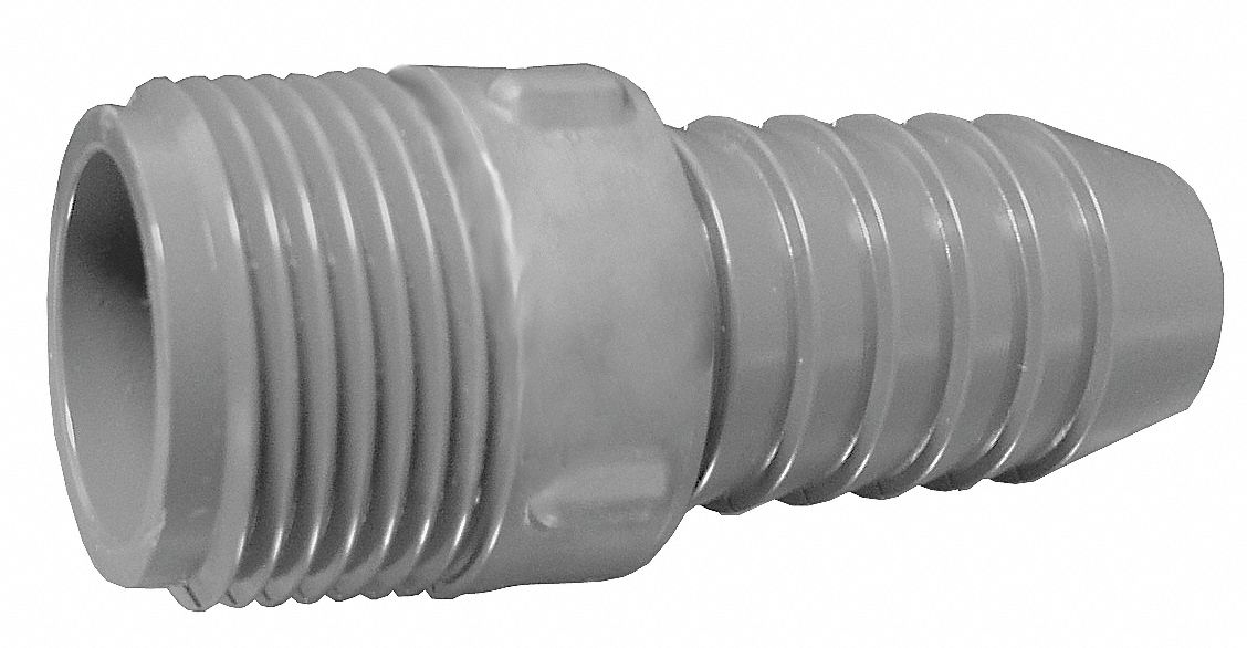 pvc adapter fitting pipe male mnpt insert grainger close