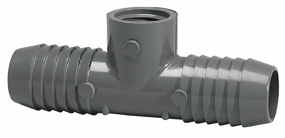 Lasco Pvc Female Adapter Reducing Tee Insert X Insert X Fnpt 1 1 2 X 1 1 2 X 3 4 Pipe Size Pipe Fit 22fn65 Grainger