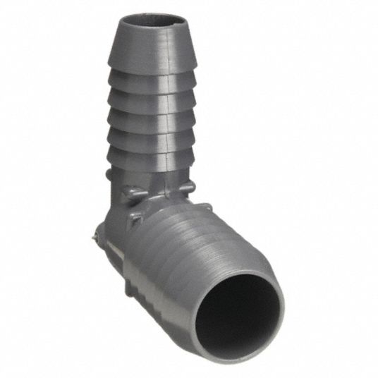 2 Poly 90-Degree Hose Elbow