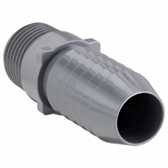 X 34 Pvc Barb X Mpt Insert Male Adapter 1436131rmc The 50 Off 