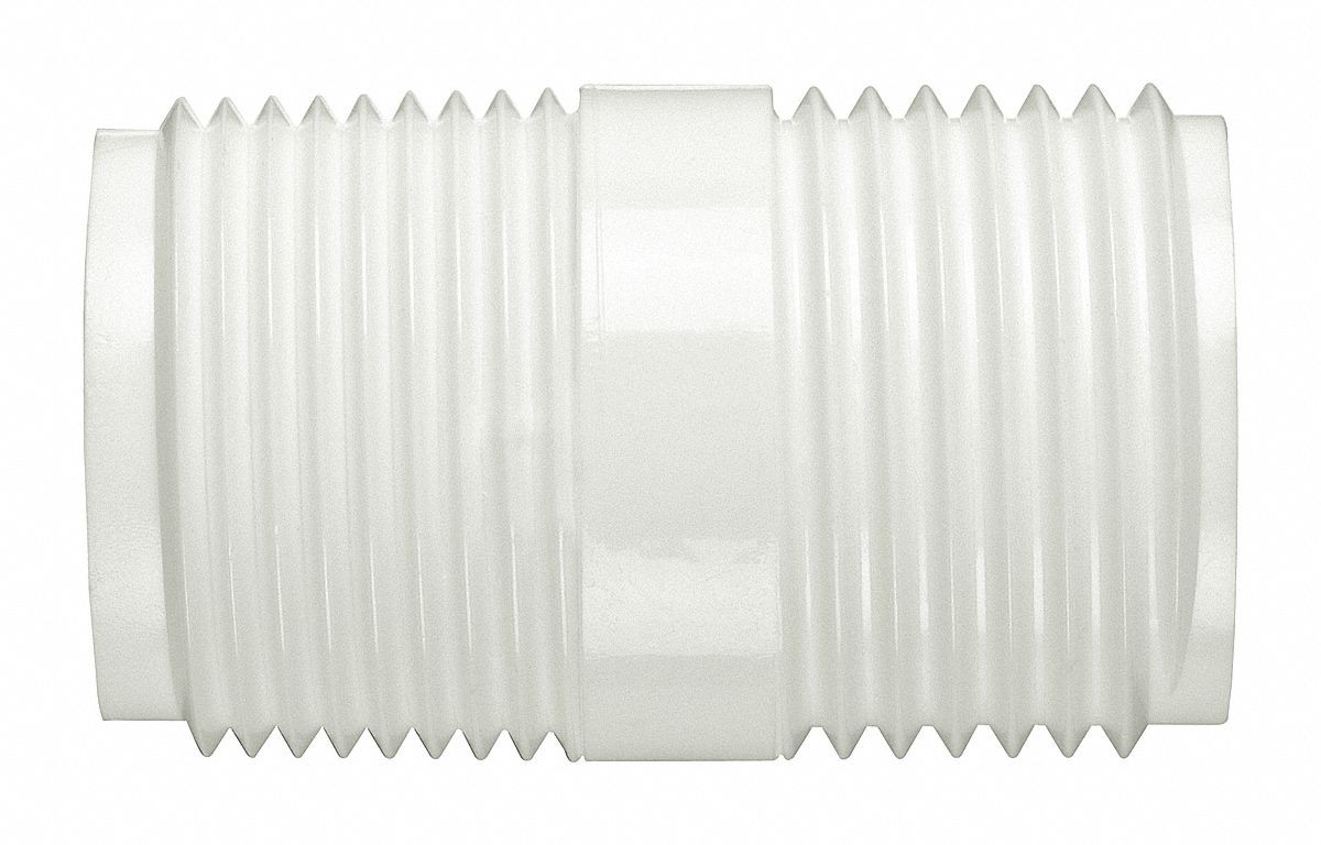 Schedule 40 PVC MHT x MPT Adapter-MHT Size:3/4"-MPT Size:1-1/4" 