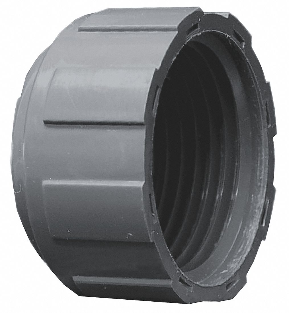 Manifold Cap 1 in Schedule 40 Gray