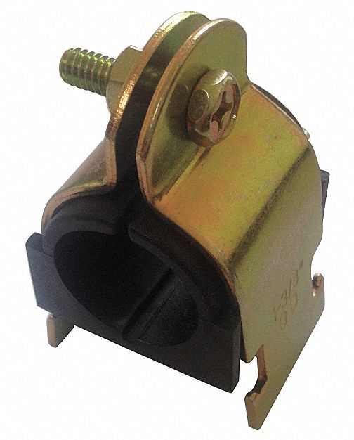 Vibration-Dampening Strut Clamp: