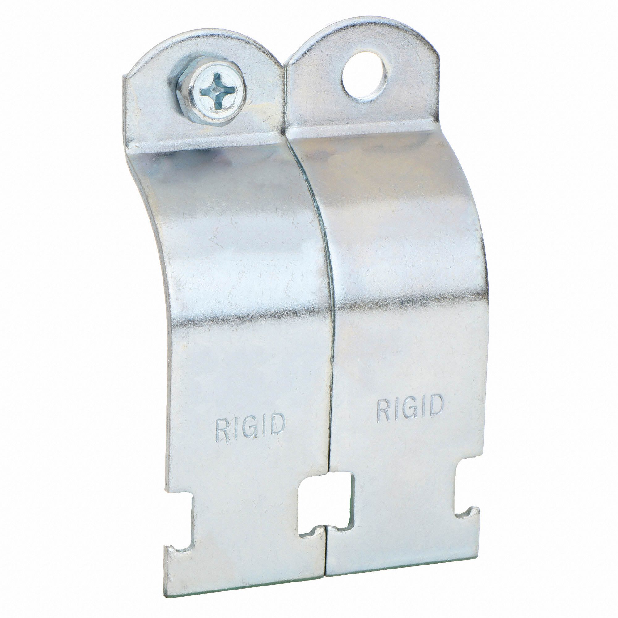 GRAINGER APPROVED Strut Pipe Clamp, Galvanized Steel 22FP7222FP72