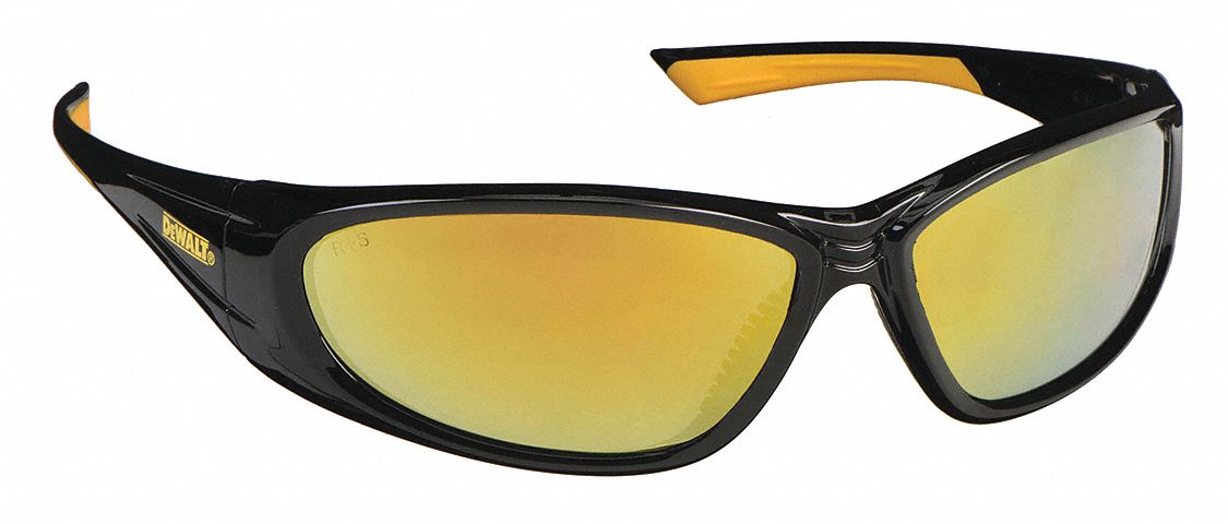 Safety Glasses, Yellow Mirror