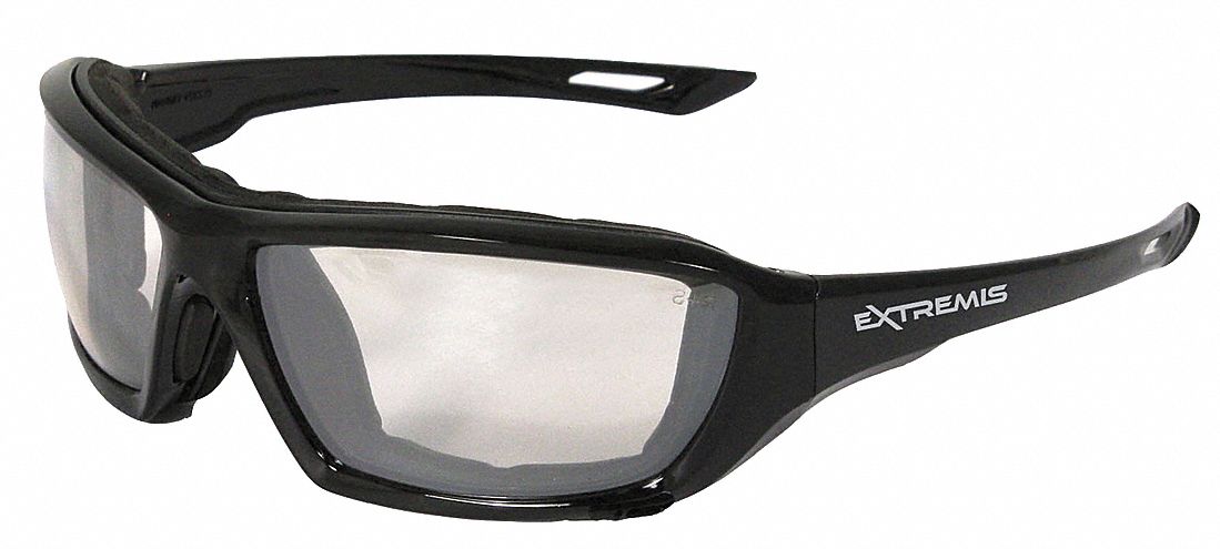 Safety Glasses Light Gray Black
