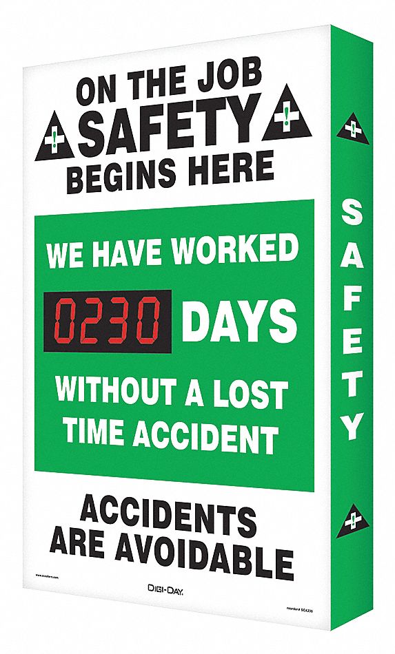 SCRBRD,JOB SAFETY,20 X 28