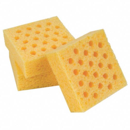 Tip Cleaning Sponge, PK 10 Grainger